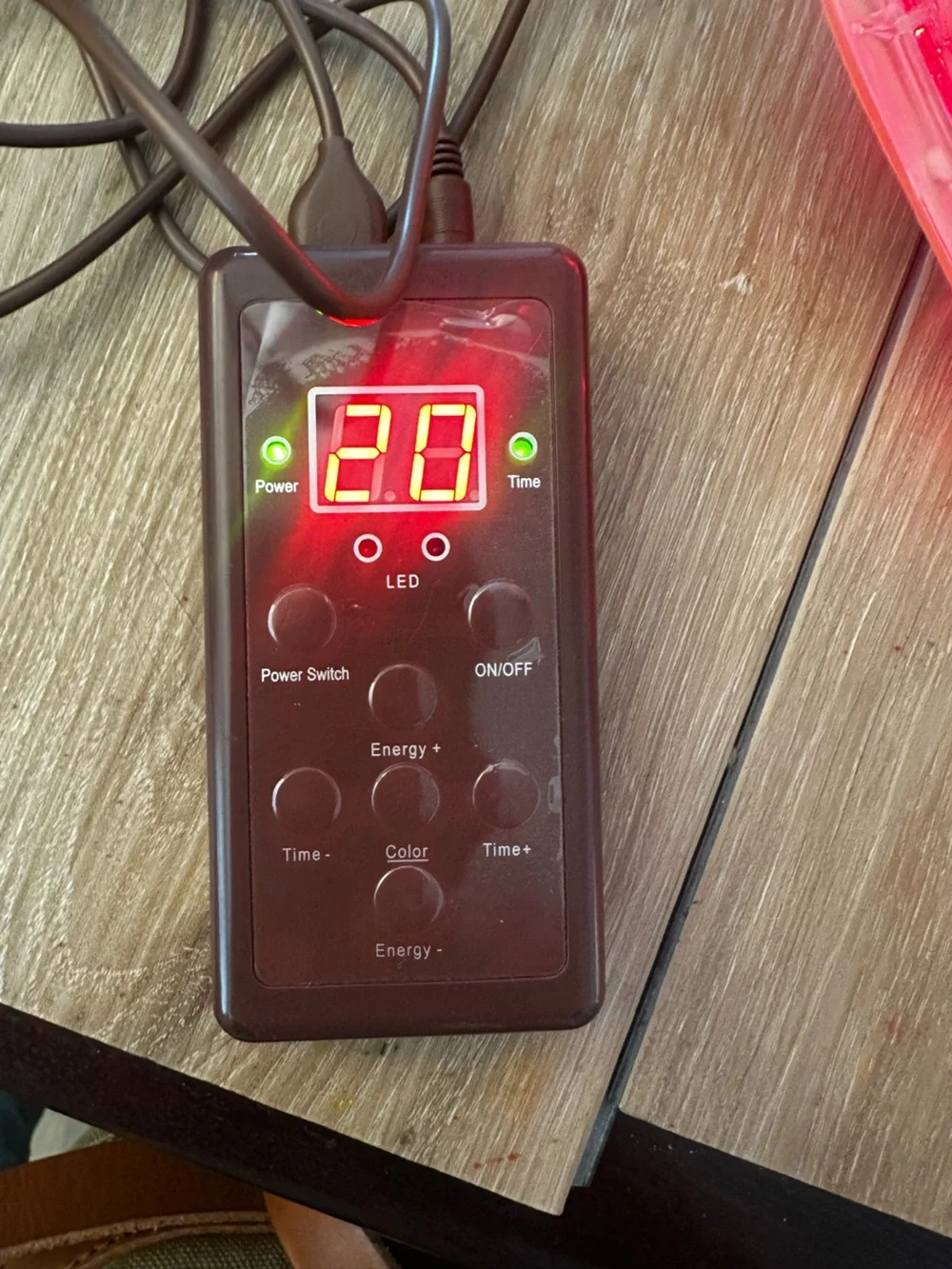 MZ Skin light Therapy Golden Facial Device